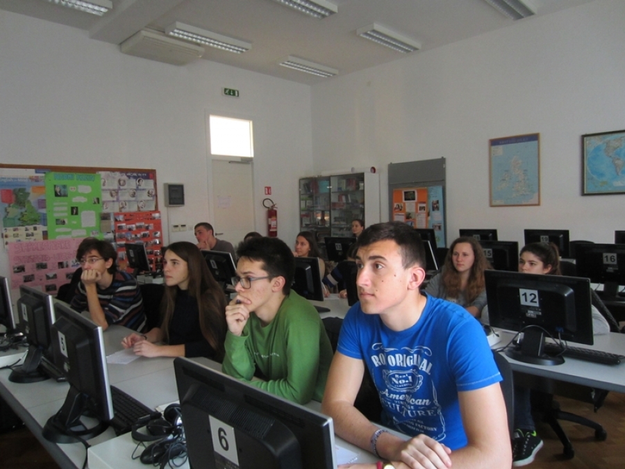 Videoconferenza con il centro culturale americano &laquo;Buffalo Bill Center&raquo;, Wyoming, USA