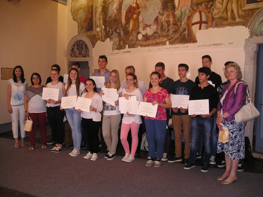 Ricevimento dal Sindaco per gli alunni meritevoli