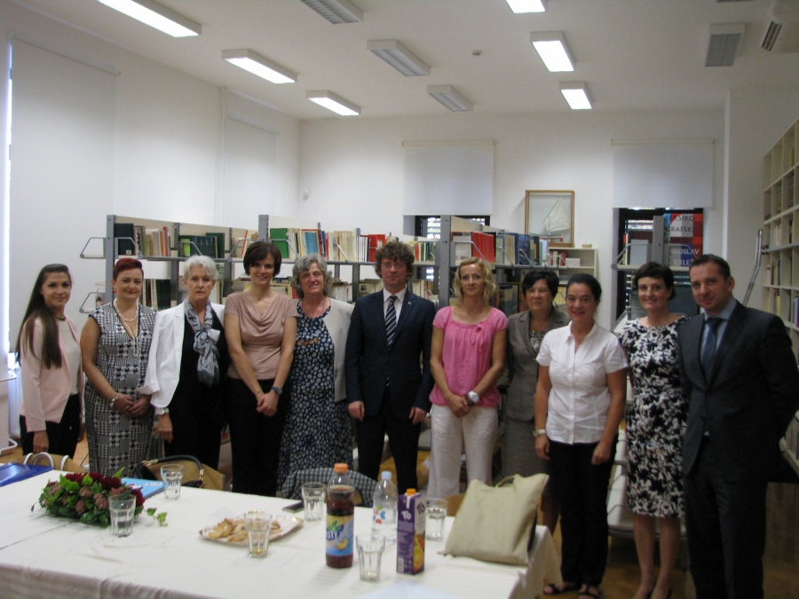 Visita del Ministro della scienza, dell'istruzione e dello sport