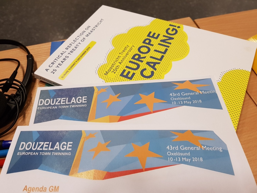 Partecipazione al Consiglio generale del The Douzelage &ndash; l&rsquo;associazione delle citt&agrave; gemellate dell&rsquo;Unione Europea