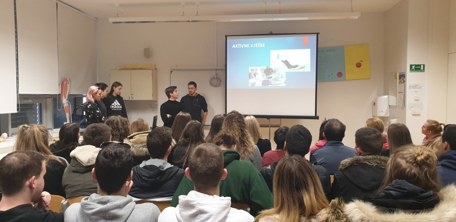 Incontro con gli alunni della Scuola di medicina di Fiume