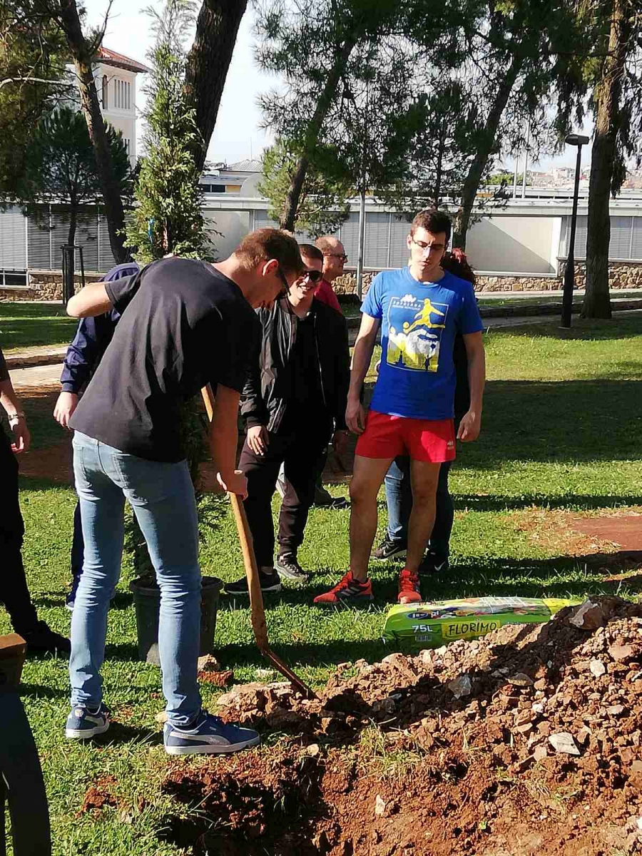 Partecipazione all'azione ecologica &bdquo;Posadi drvo, ne budi panj&ldquo;