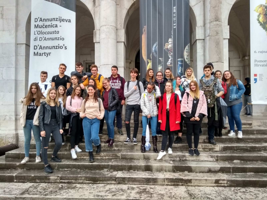 Uscita didattica a Fiume organizzata dal Centro&ldquo; Carlo Combi&ldquo; di Capodistria