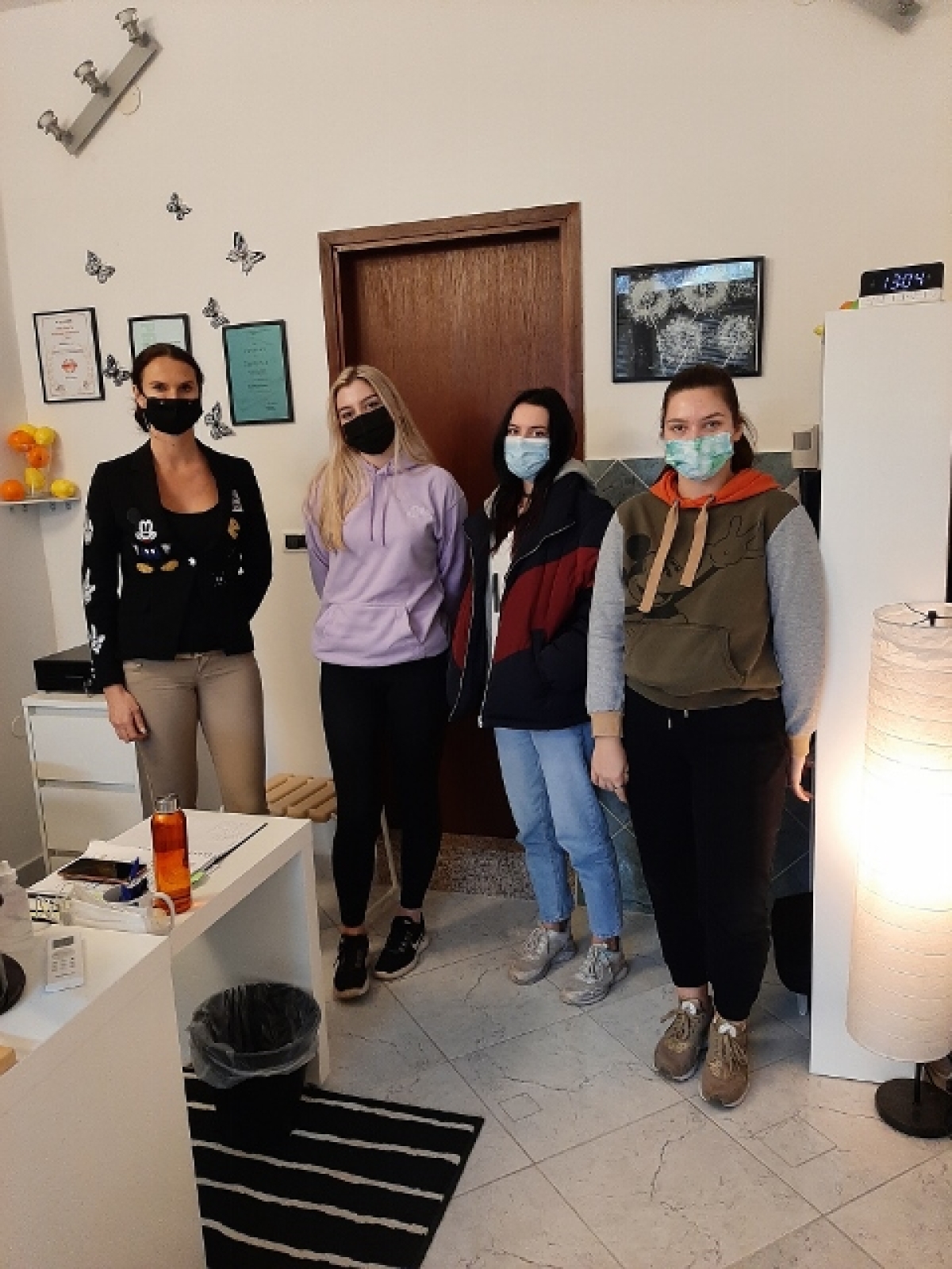 La IV estetista medico in visita allo studio Life Balance di Rovigno