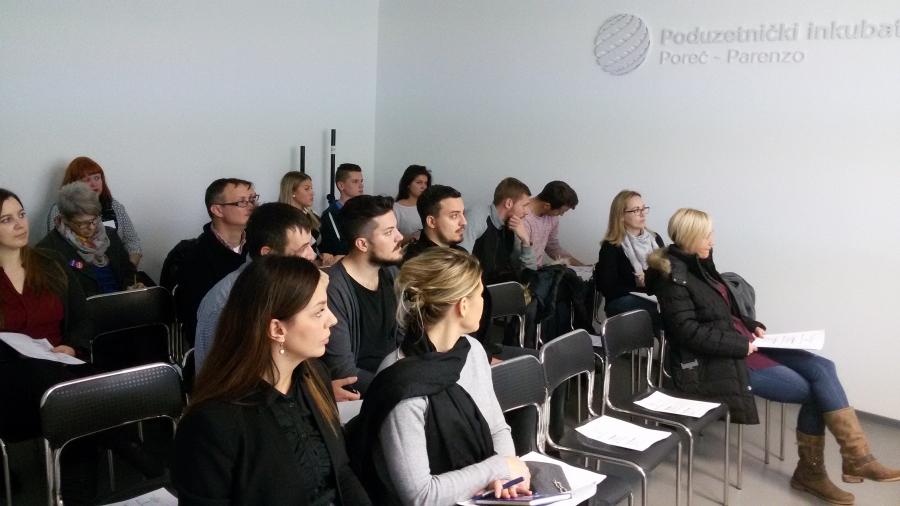 Visita presso l'incubatrice imprenditoriale di Parenzo