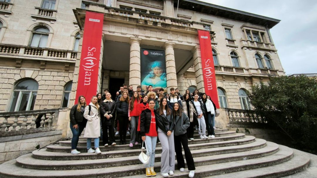 LE PRIME CLASSI IN VISITA ALLA FIERA DEL LIBRO DI POLA