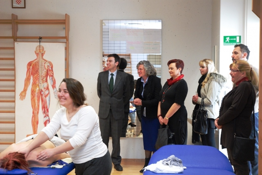 Visita del Console generale d'Italia a Fiume