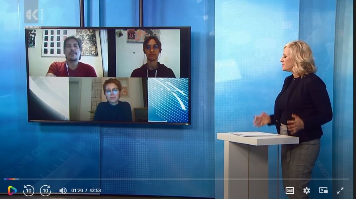 Tuttoggiscuola dedica una puntata al Laboratorio di arti visive della SMSI