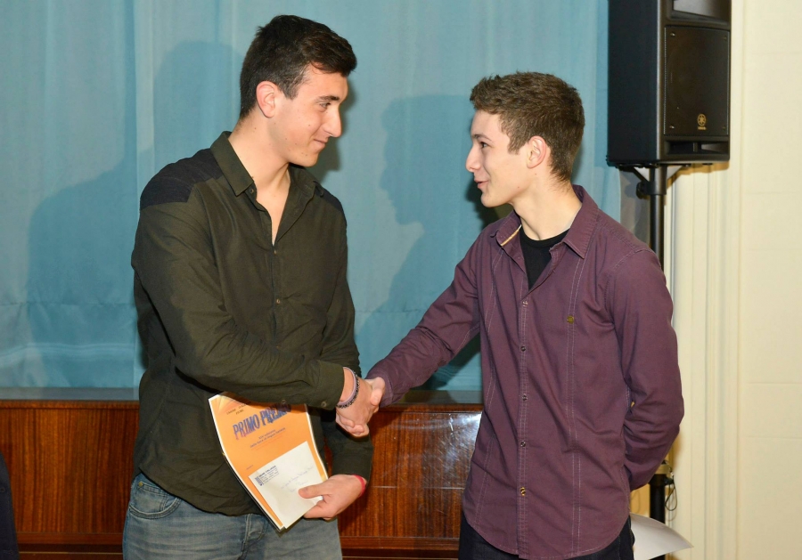 Lorentz Vail Žufić, vincitore della gara d'italiano!